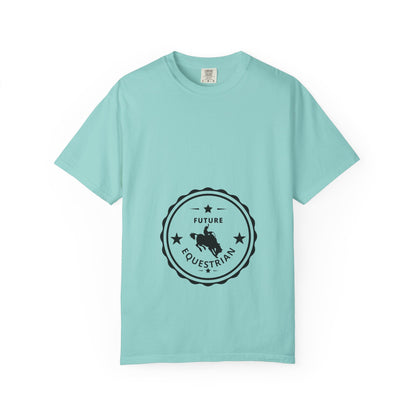 Comfort Colors "Future Equestrian" T-Shirt — Maternity Bucking Bronco Gift