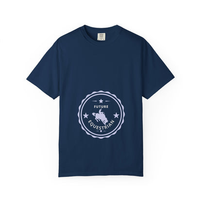 Comfort Colors "Future Equestrian" T-Shirt — Maternity Bucking Bronco Gift