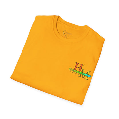 High Res Higgins Miller Soft Style T with flag, Race Day Unisex T-Shirt, Car Racing Shirt, Motorsports Apparel, Gift for Racing Fans, Casual Streetwear.