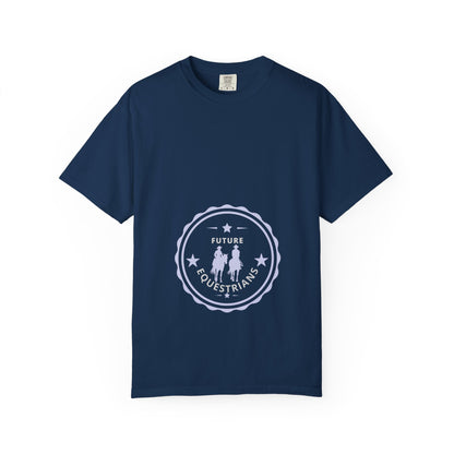 Comfort Colors "Future Equestrian" T-Shirt — Western Twins Maternity Horse Riding Gift