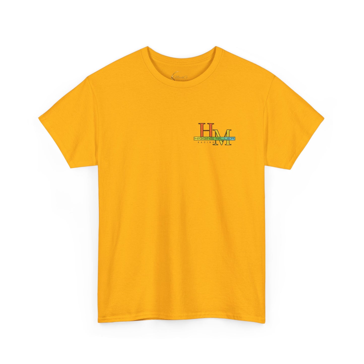 High Res Higgins Miller Racing Tee (Gildan 5000)
