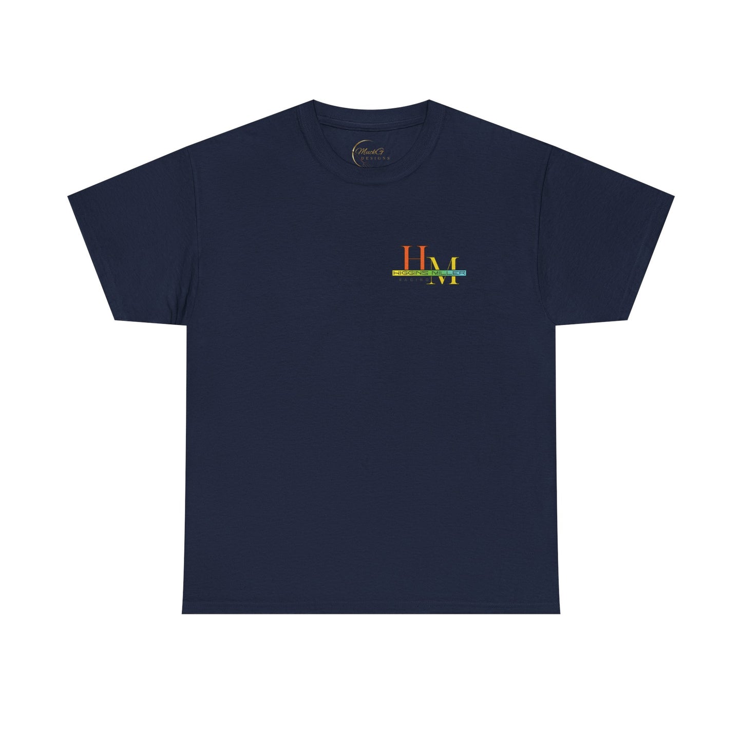 High Res Higgins Miller Racing Tee (Gildan 5000)