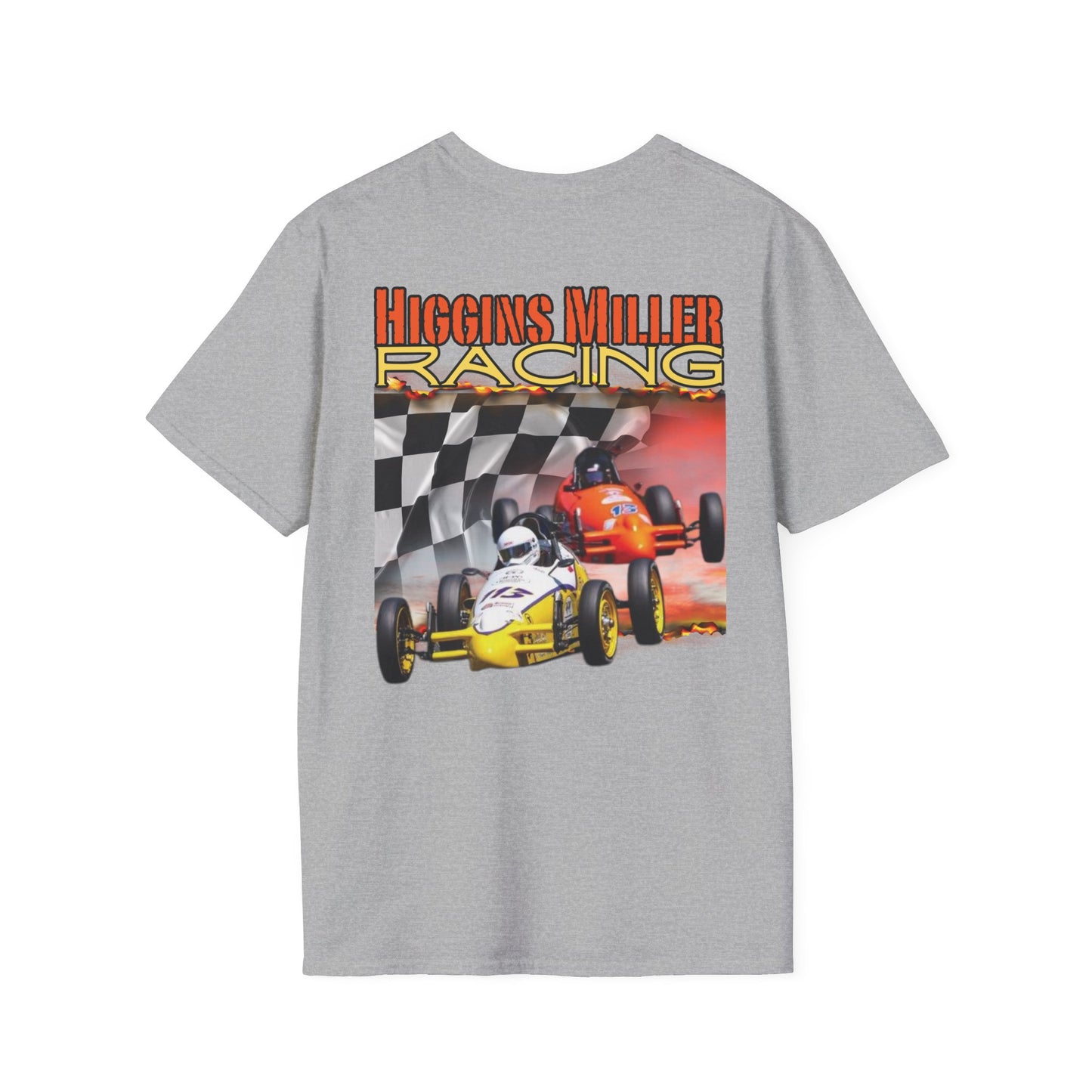 High Res Higgins Miller Custom Racing T-Shirt (Gildan 64000)