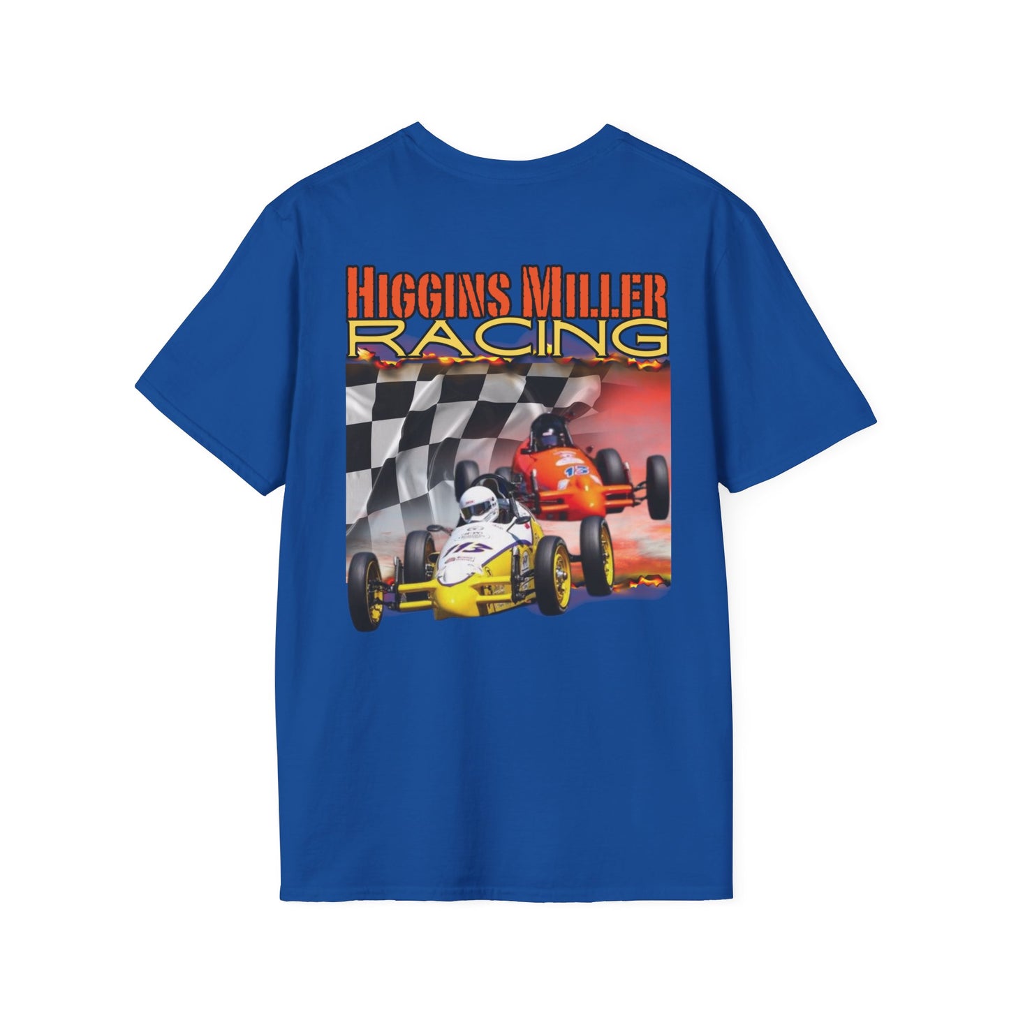 High Res Higgins Miller Custom Racing T-Shirt (Gildan 64000)