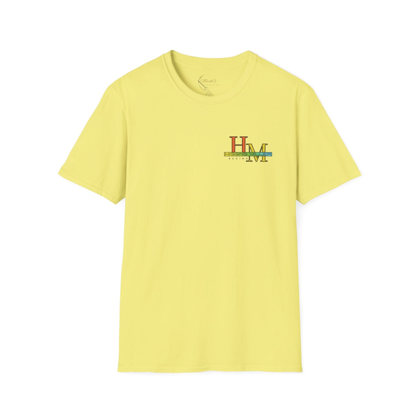 High Res Higgins Miller Custom Racing T-Shirt (Gildan 64000)
