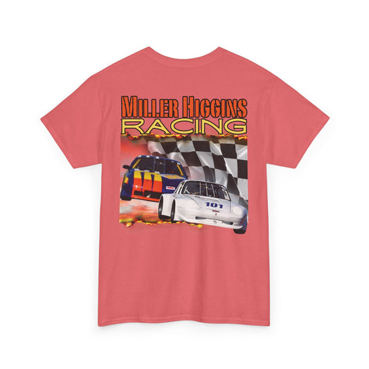 High Res Miller Higgins Racing Tee, Cool Racing Shirt, Unisex Cotton T-Shirt, Vintage Motorsport Apparel, Gift for Racing Fans, Casual Sporty Wear