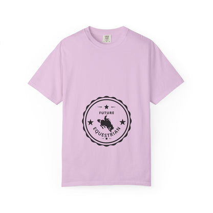 Comfort Colors "Future Equestrian" T-Shirt — Maternity Bucking Bronco Gift