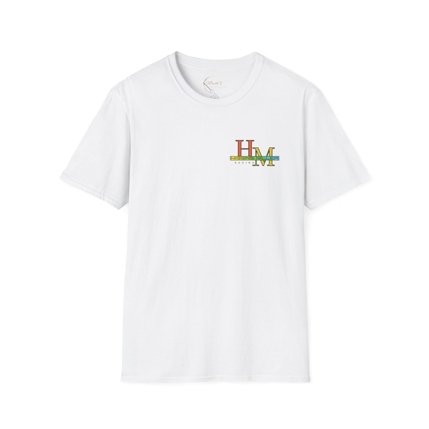 High Res Higgins Miller Custom Racing T-Shirt (Gildan 64000)