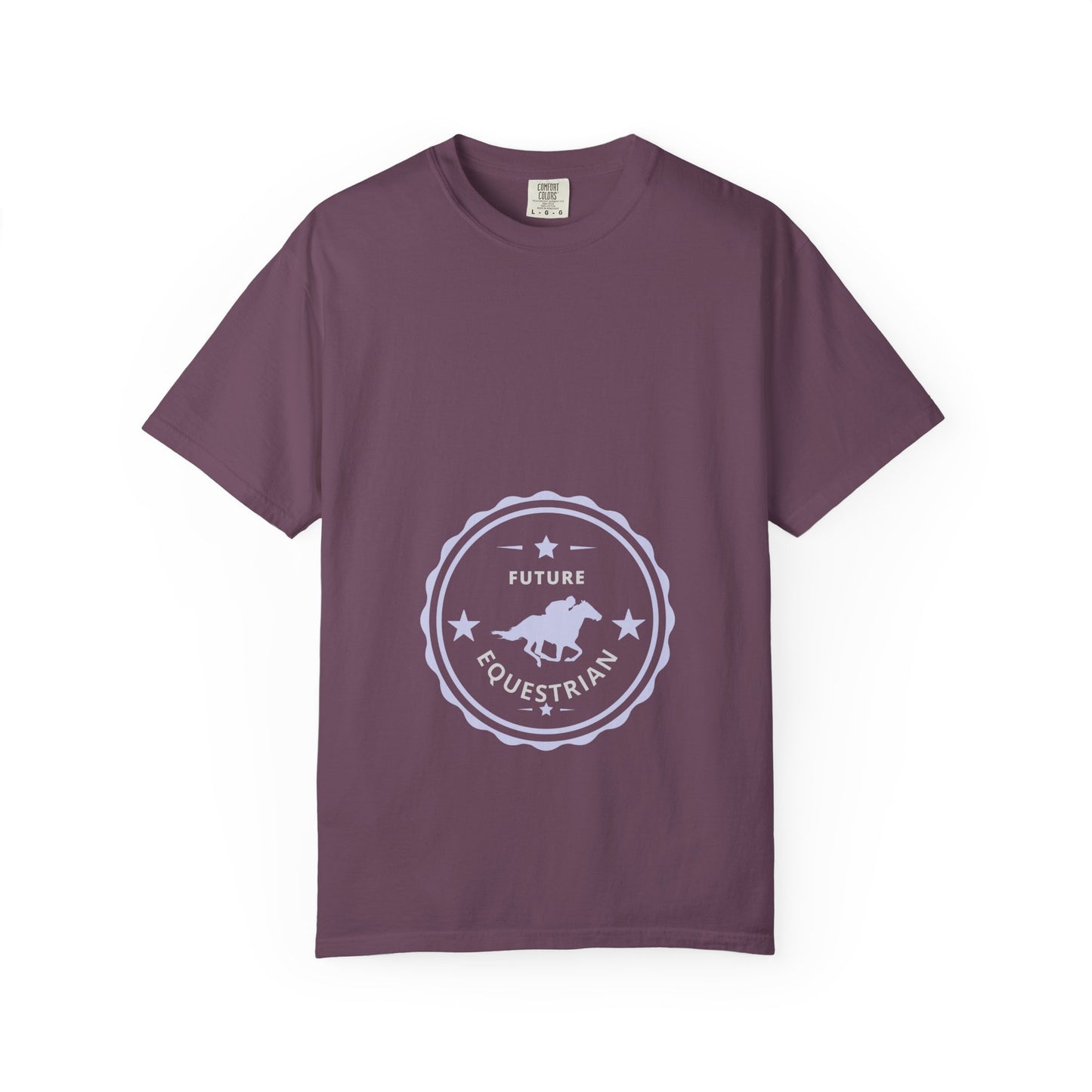 Comfort Colors "Future Equestrian" Maternity Jockey T-Shirt