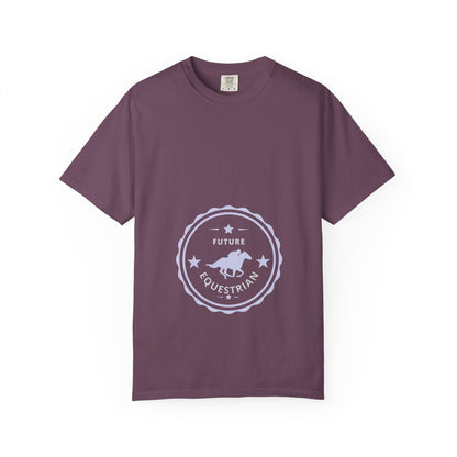 Comfort Colors "Future Equestrian" Maternity Jockey T-Shirt
