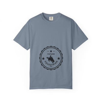 Comfort Colors "Future Equestrian" T-Shirt — Maternity Bucking Bronco Gift