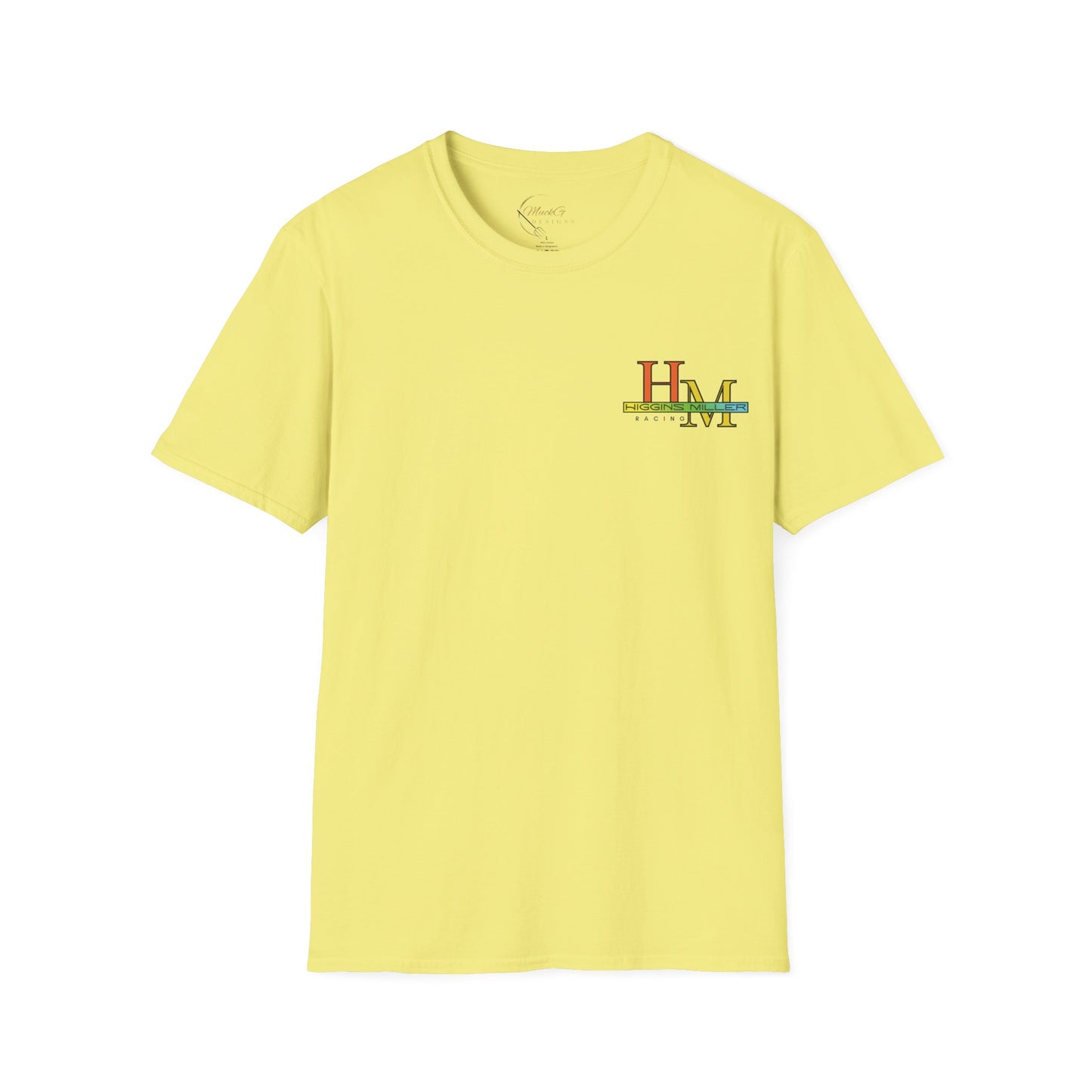 High Res Higgins Miller Custom Racing T-Shirt for Enthusiasts, Perfect Gift for Car Lovers, Unisex Racer Tee, Motorsports Apparel, Casual Wear