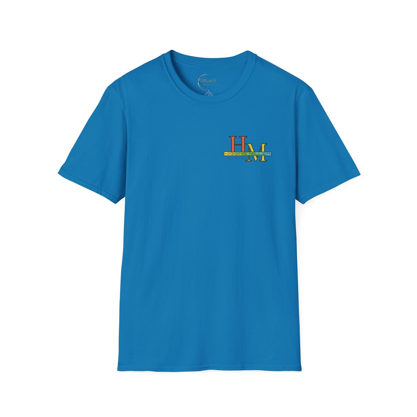 High Res Higgins Miller Custom Racing T-Shirt (Gildan 64000)