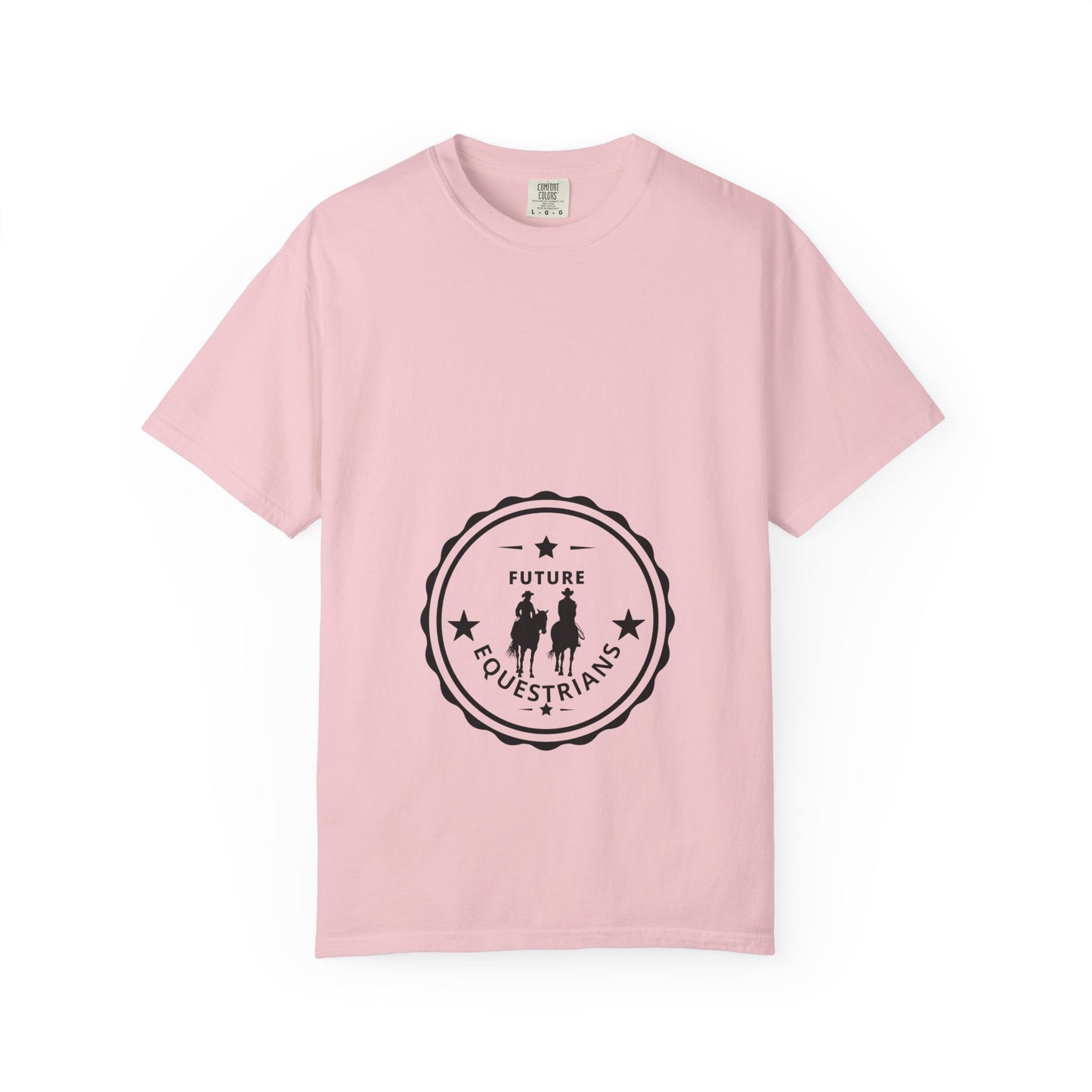 Comfort Colors "Future Equestrian" T-Shirt — Western Twins Maternity Horse Riding Gift
