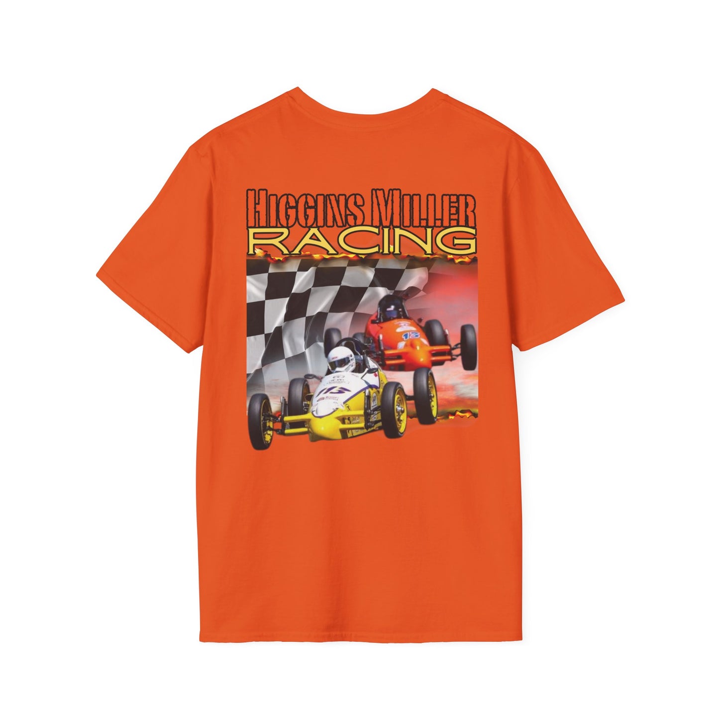 High Res Higgins Miller Custom Racing T-Shirt (Gildan 64000)