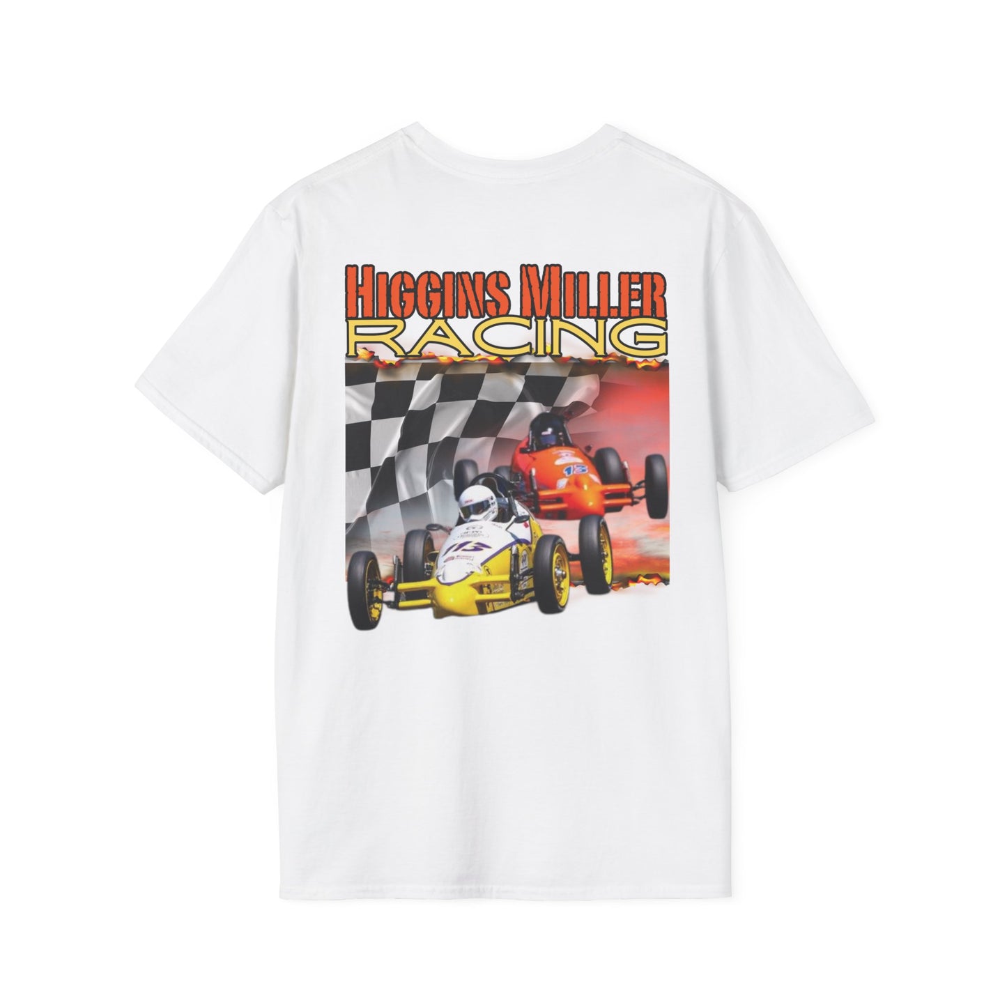 High Res Higgins Miller Custom Racing T-Shirt (Gildan 64000)