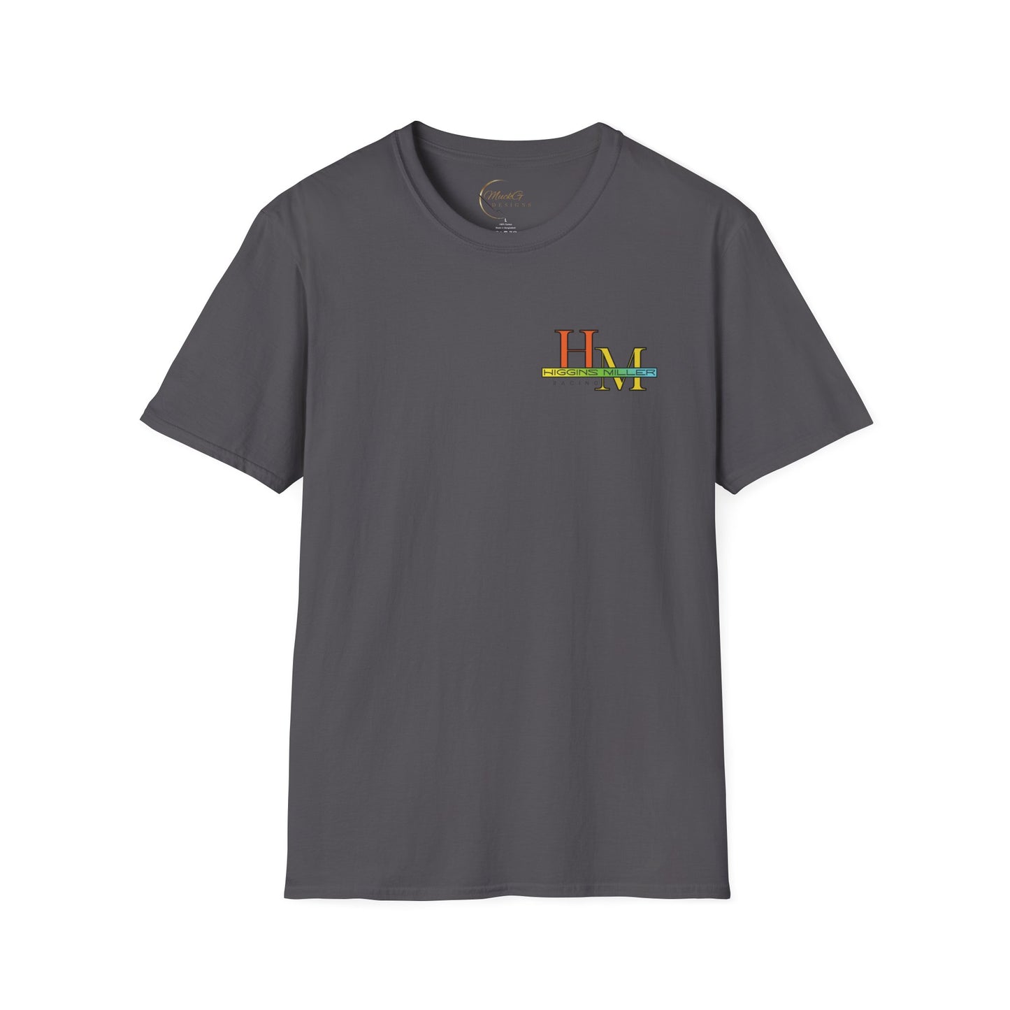 High Res Higgins Miller Custom Racing T-Shirt (Gildan 64000)