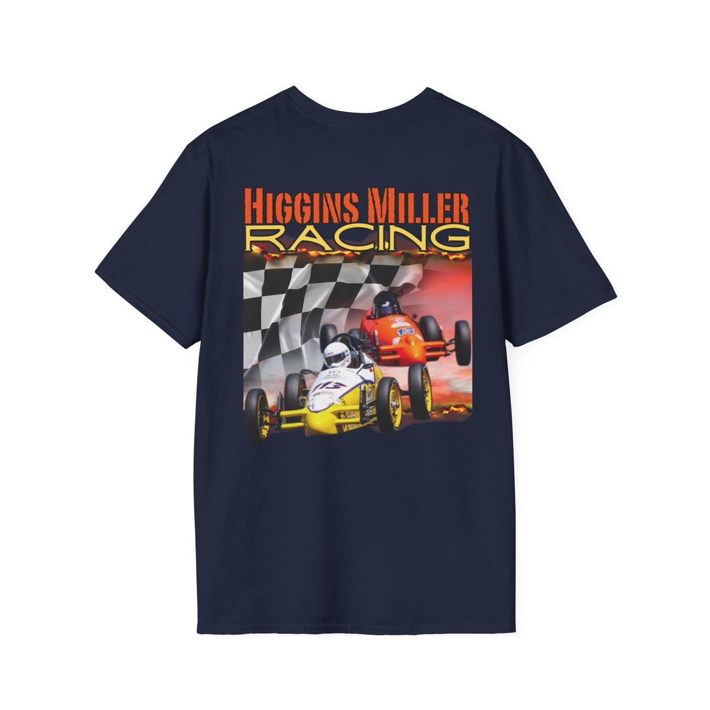 High Res Higgins Miller Custom Racing T-Shirt (Gildan 64000)