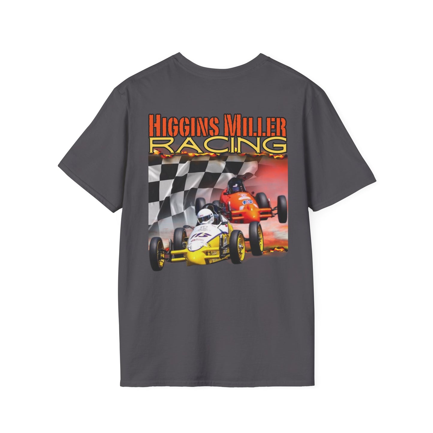 High Res Higgins Miller Custom Racing T-Shirt (Gildan 64000)
