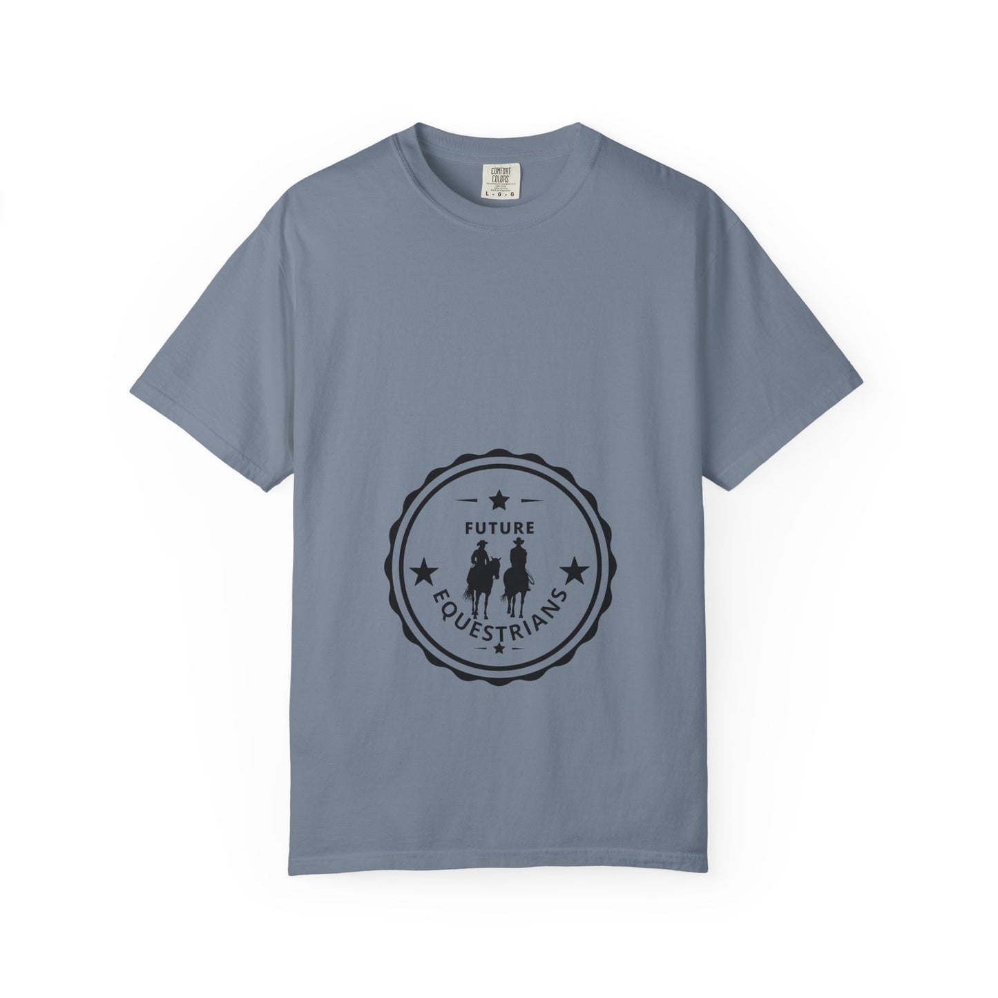 Comfort Colors "Future Equestrian" T-Shirt — Western Twins Maternity Horse Riding Gift