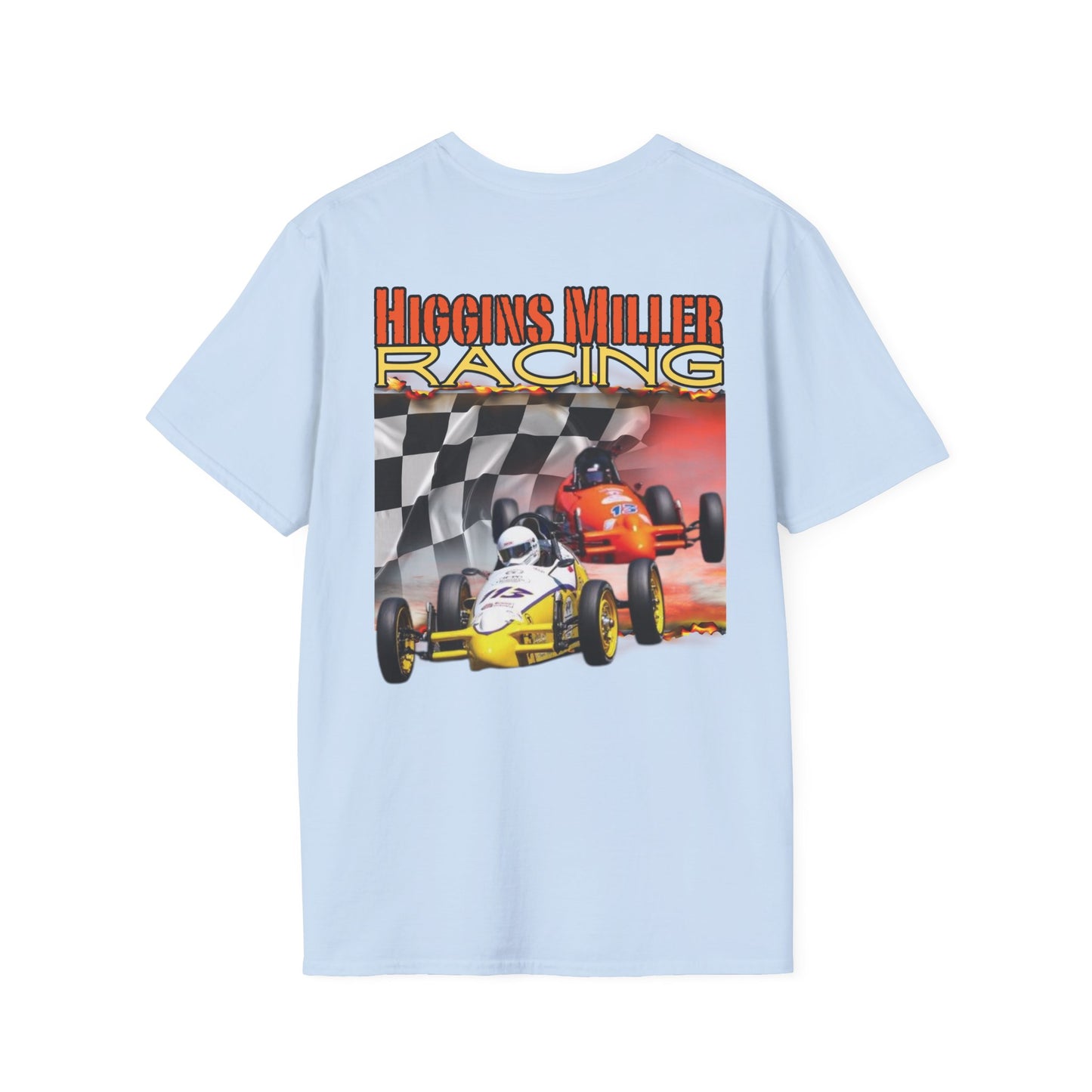 High Res Higgins Miller Custom Racing T-Shirt (Gildan 64000)