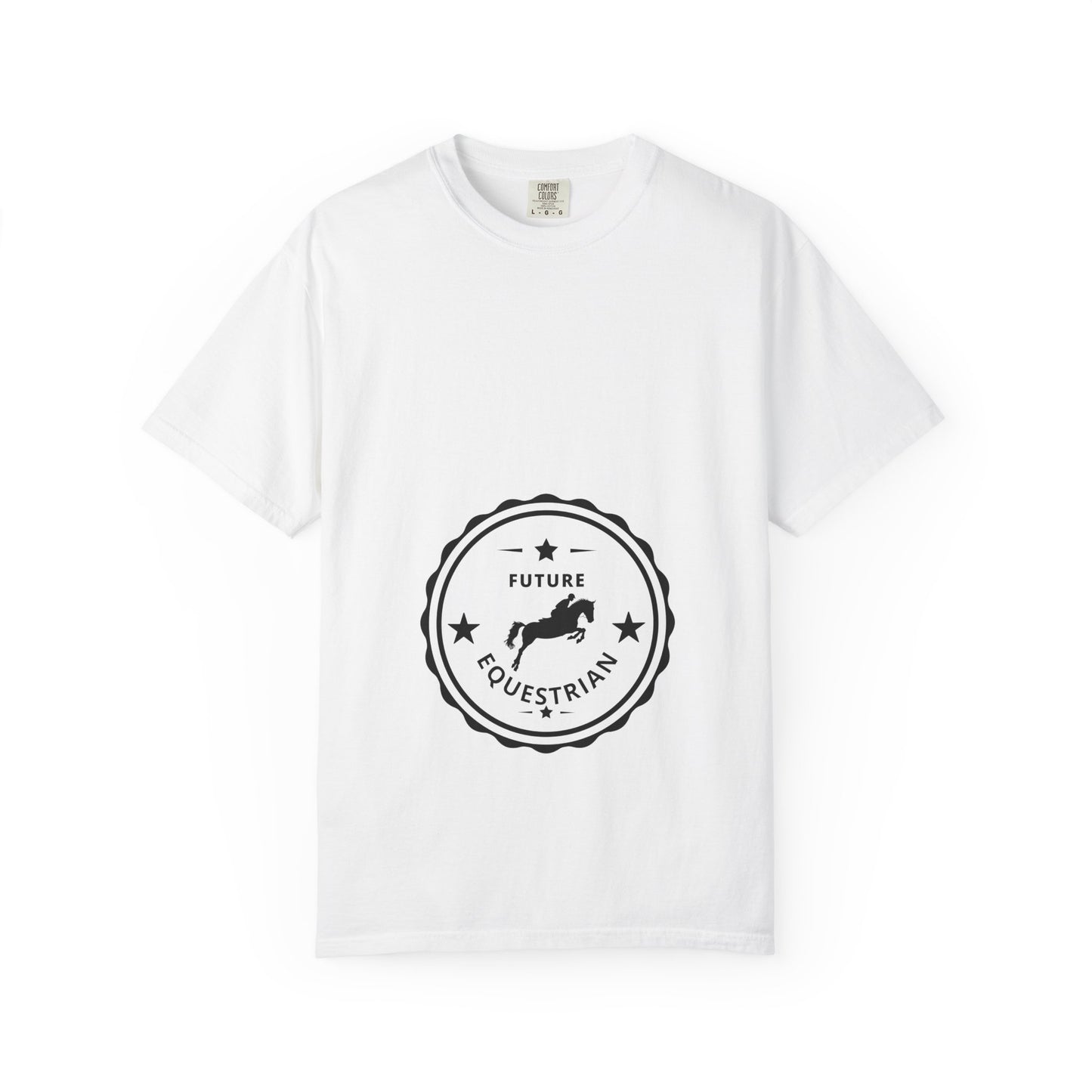 Comfort Colors "Future Equestrian" Maternity Hunter Jumper T-Shirt