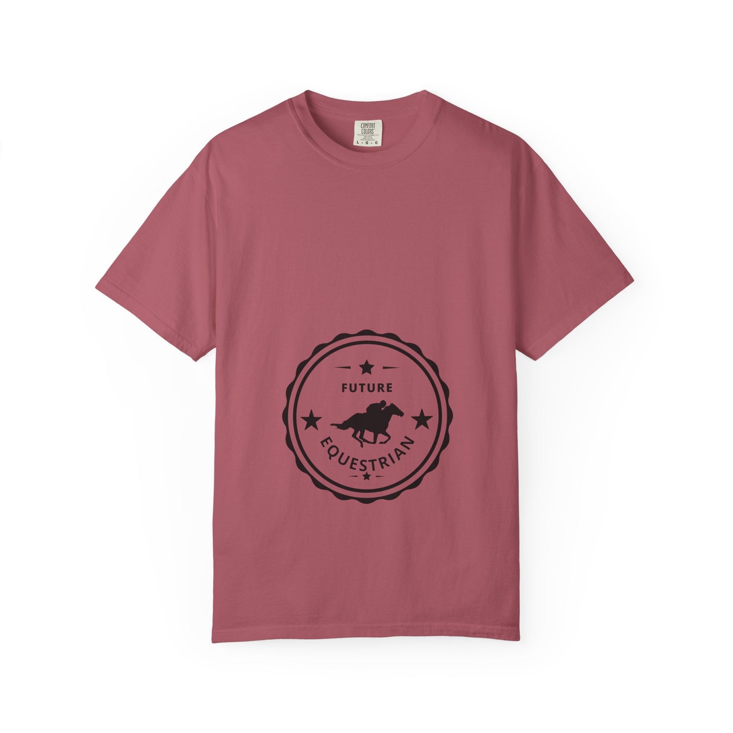 Comfort Colors "Future Equestrian" Maternity Jockey T-Shirt