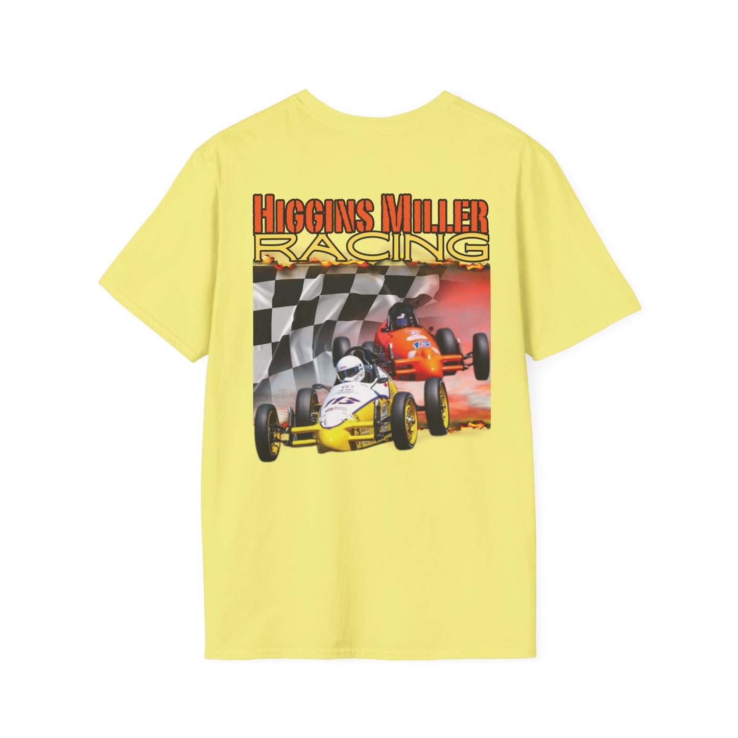 High Res Higgins Miller Custom Racing T-Shirt (Gildan 64000)
