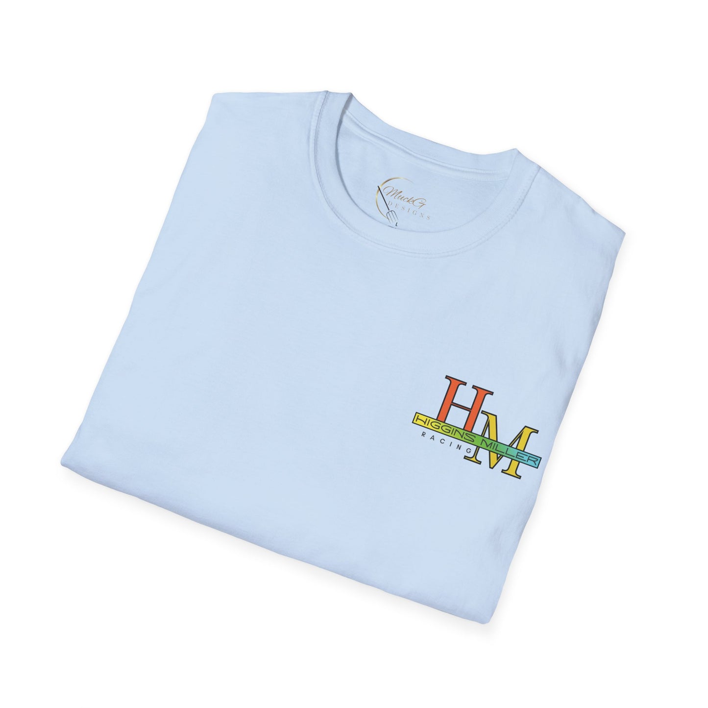 High Res Higgins Miller Custom Racing T-Shirt for Enthusiasts, Perfect Gift for Car Lovers, Unisex Racer Tee, Motorsports Apparel, Casual Wear