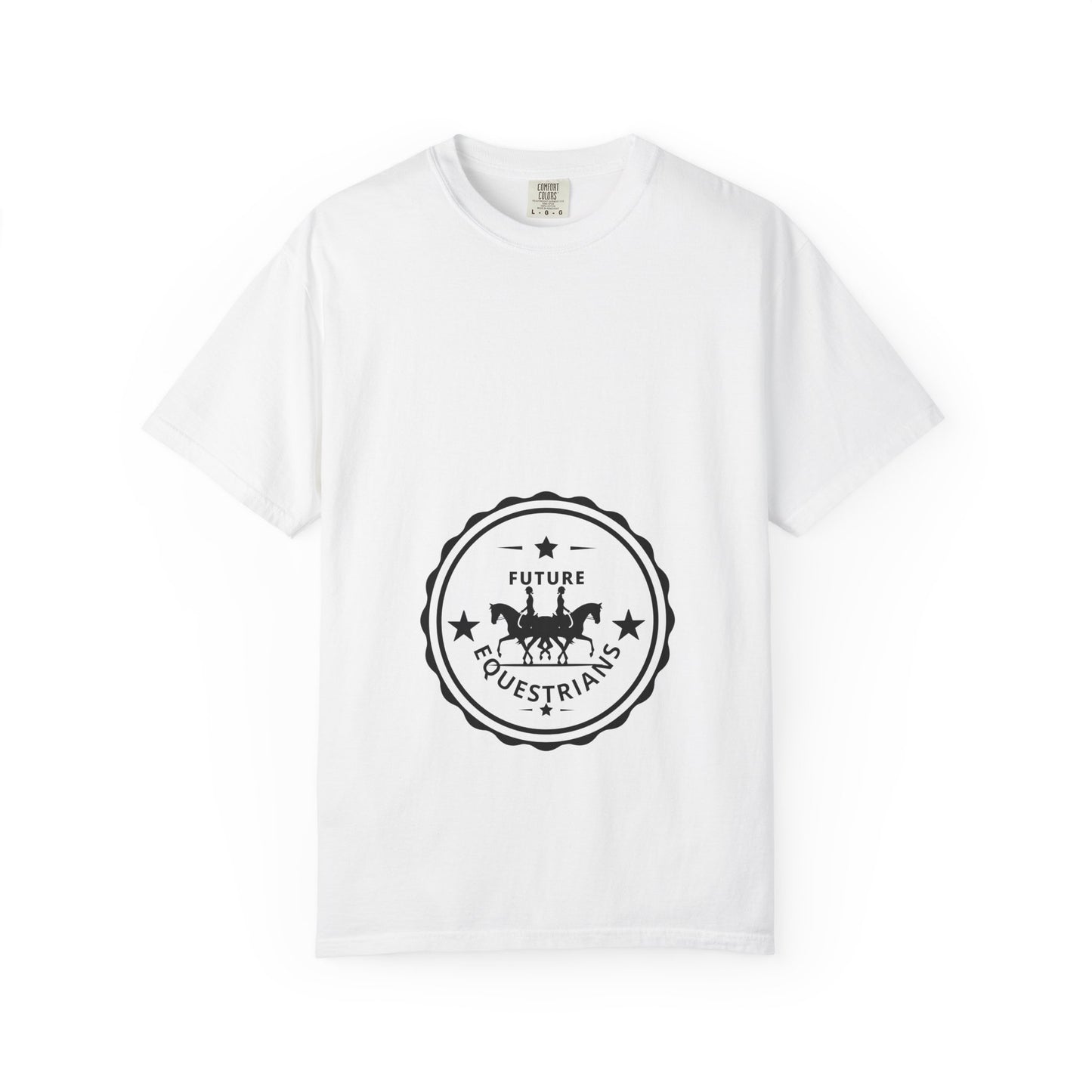 Colors "Future Equestrian" T-Shirt — Maternity English Twins Horse Riding Gift