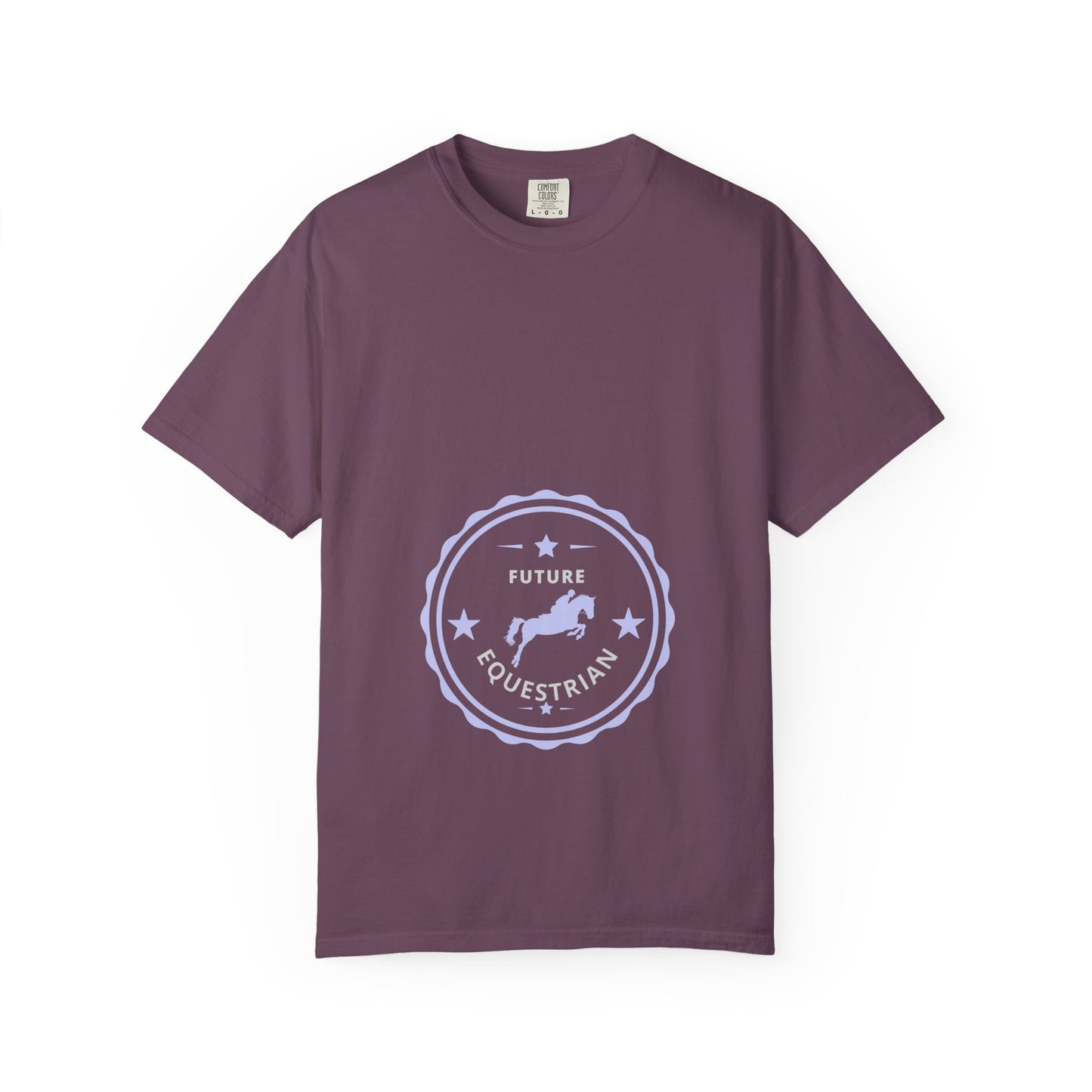 Comfort Colors "Future Equestrian" Maternity Hunter Jumper T-Shirt