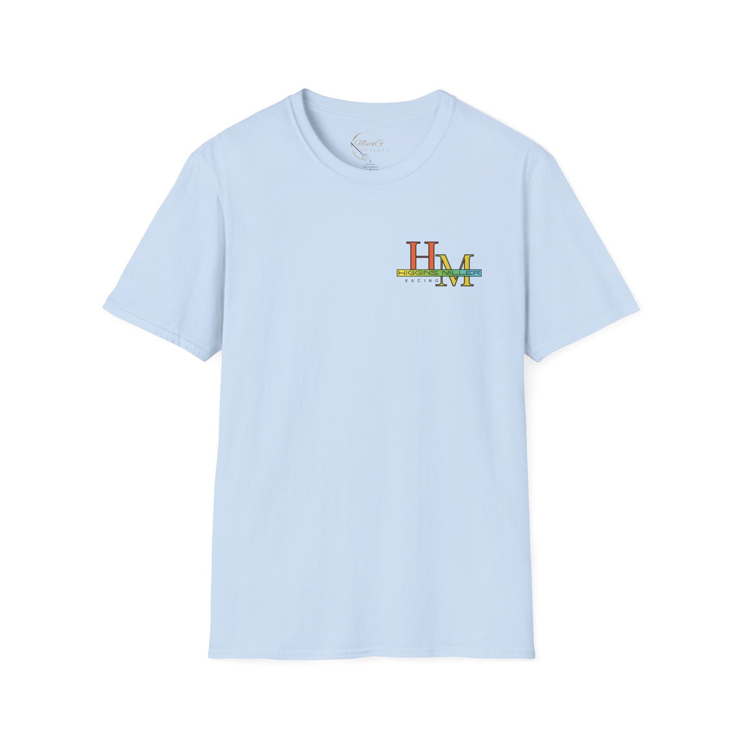 High Res Higgins Miller Custom Racing T-Shirt (Gildan 64000)